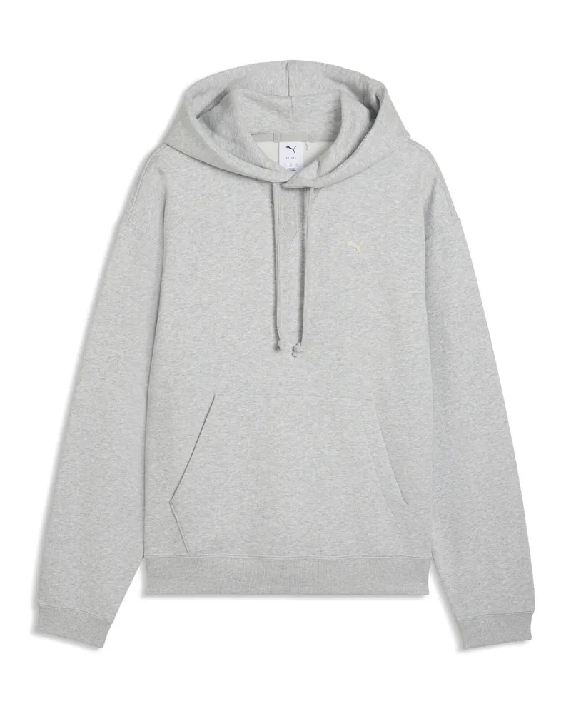 Puma Felpa con cappuccio Select Essentials da uomo, Accessori, Grigio Gray