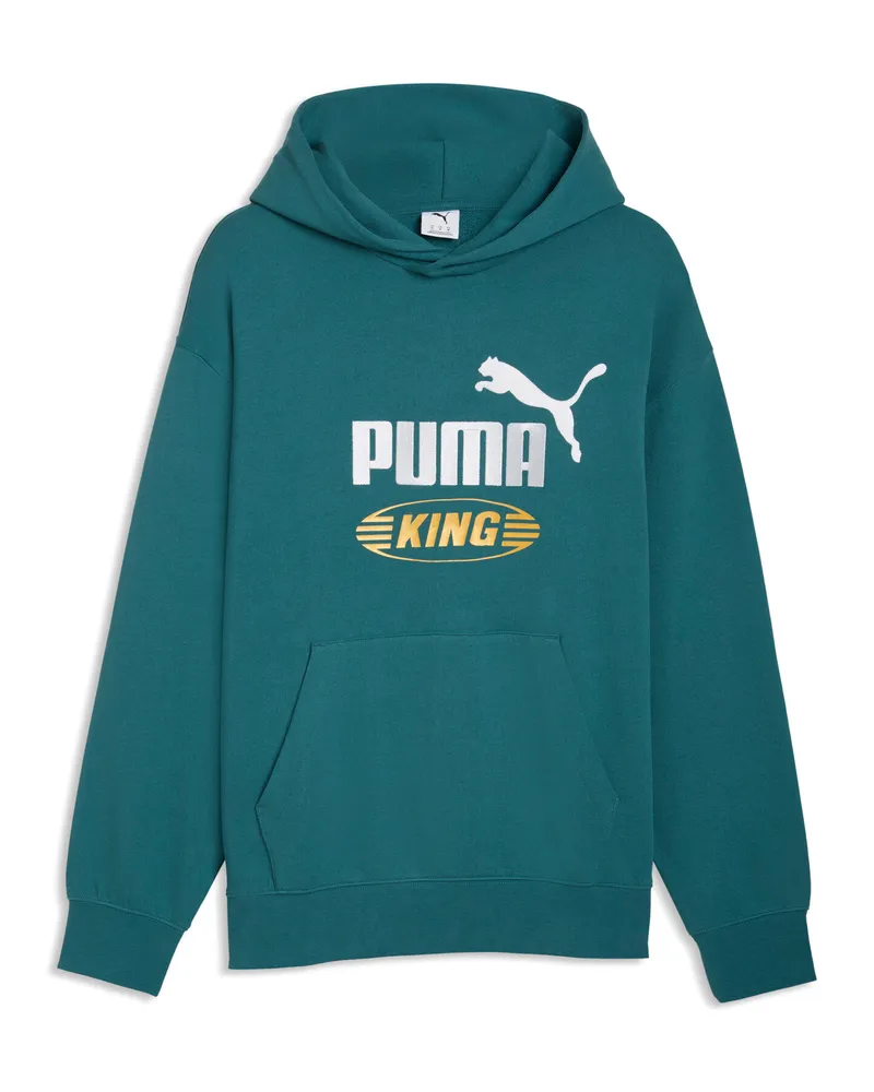 Puma Felpa con cappuccio FUTURE..ARCHIVE King dal taglio morbido unisex, Accessori, Verde Green