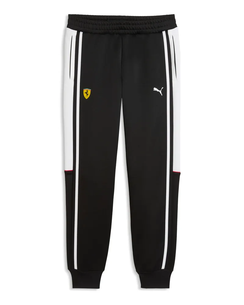 Puma Pantaloni sportivi Scuderia Ferrari MT7 da uomo, Accessori, Nero Black