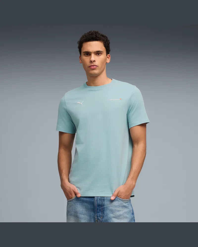 Puma T-shirt con grafica McLAREN RACING da uomo, Abbigliamento, Blu Blue