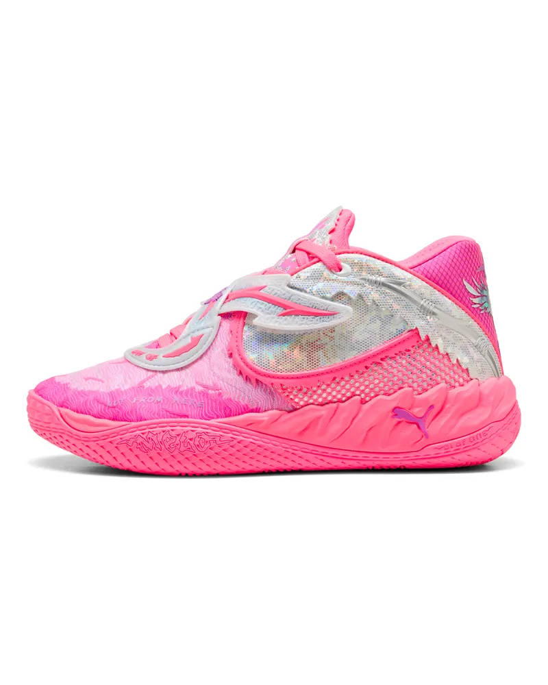 Puma Scarpe da basket MB.05 World Tour unisex, Scarpe, Rosa Pink
