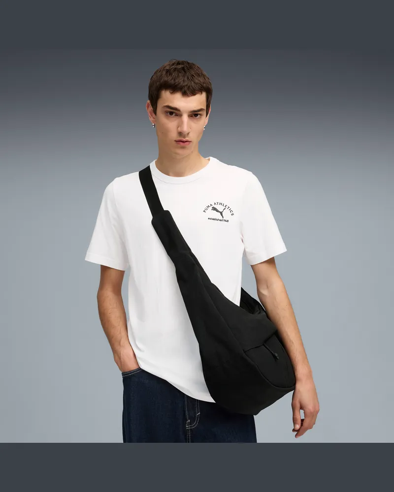 Puma T-shirt grafica  Class da uomo, Abbigliamento, Bianco White