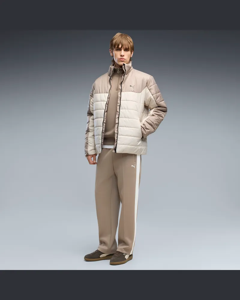 Puma Pantaloni da corsa T7 ALWAYS ON vestibilità comoda da uomo, Abbigliamento, Beige Beige