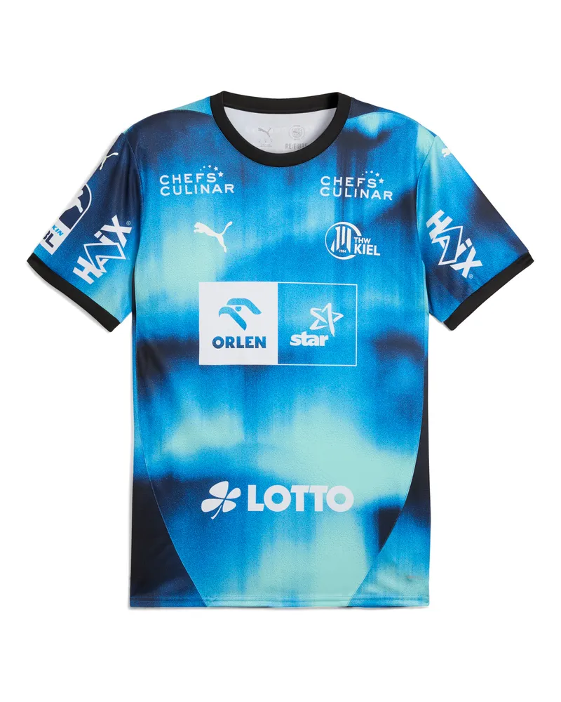 Puma Maglia gara Away THW Kiel 25/26 da uomo, Accessori, Blu Blue