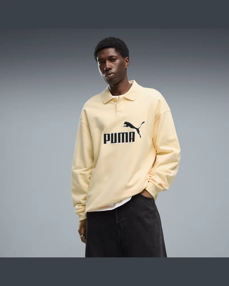 Puma Polo Essentials Elevated N. 1 dal taglio morbido da uomo, Abbigliamento, Giallo Yellow