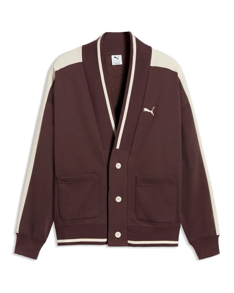 Puma Cardigan oversize Wardrobe Essentials unisex, Accessori, Marrone Brown