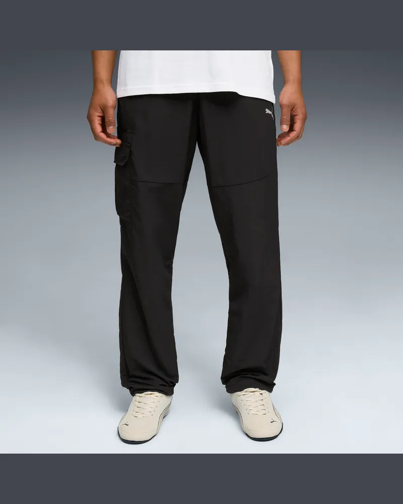 Puma Pantaloni TECH Better Woven da uomo, Accessori, Nero Black