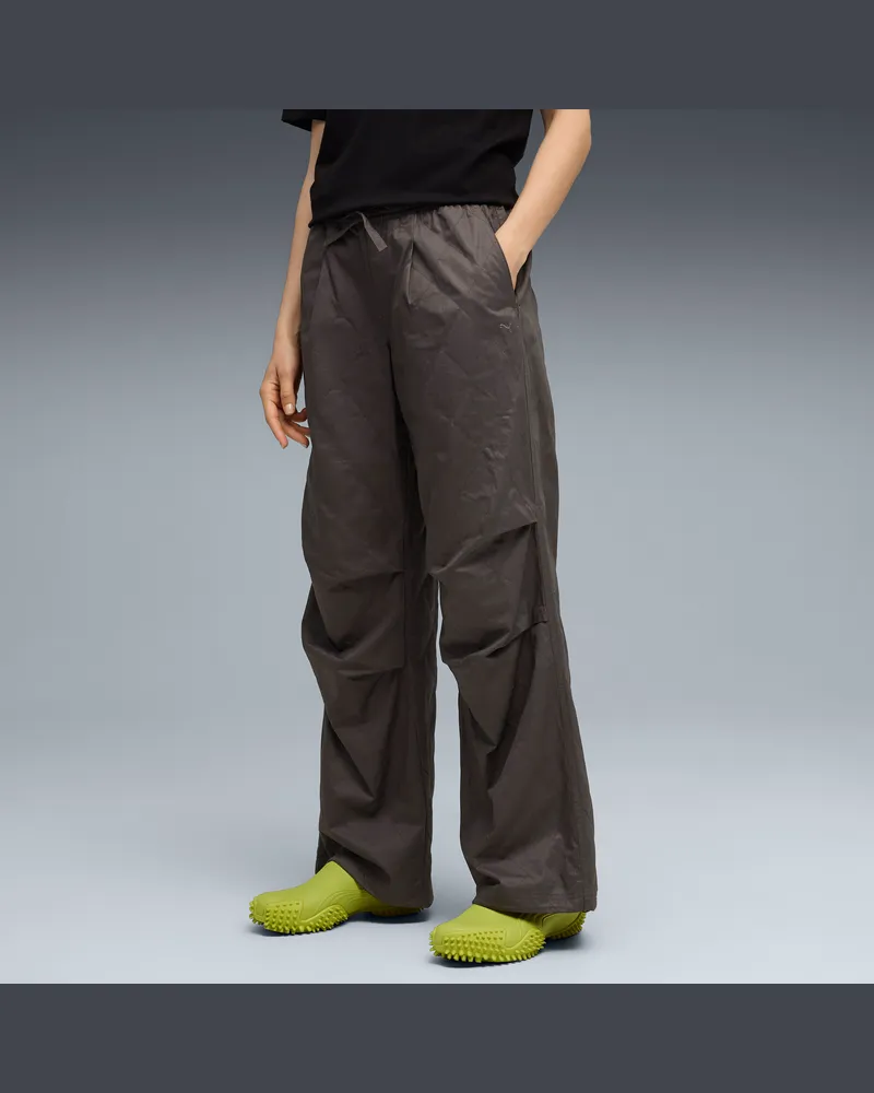Puma Pantaloni paracadute YONA da donna, Accessori, Grigio Gray