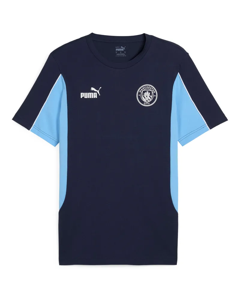 Puma T-shirt Manchester City ftblARCHIVE da uomo, Accessori, Blu Blue