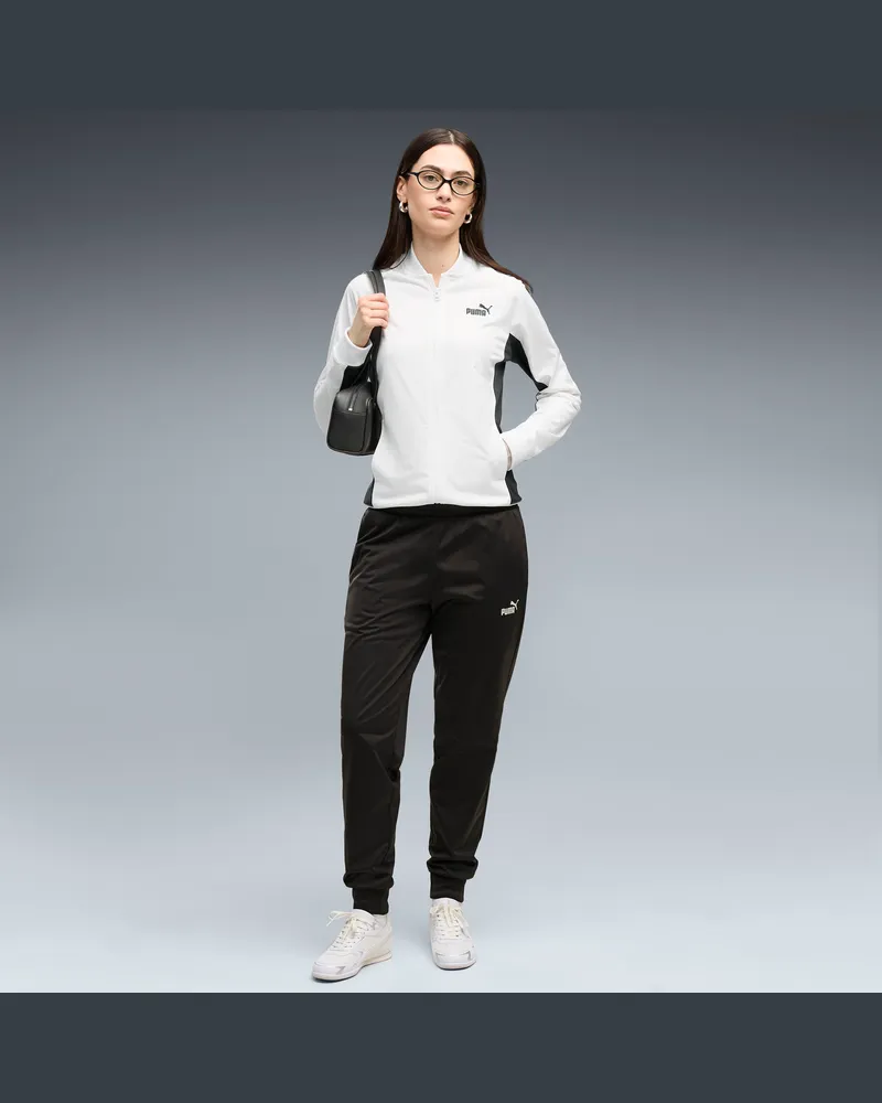 Puma Tuta da baseball da donna, Abbigliamento, Bianco White