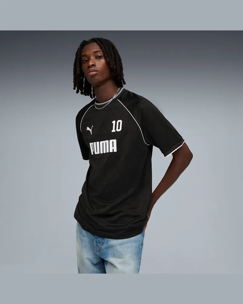 Puma Maglia da calcio  Sport da uomo, Accessori, Nero Black