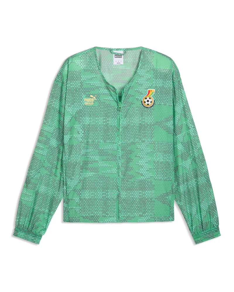 Puma Giacca sportiva  x GHANA x SALEHE BEMBURY KING da uomo, Abbigliamento, Verde Green