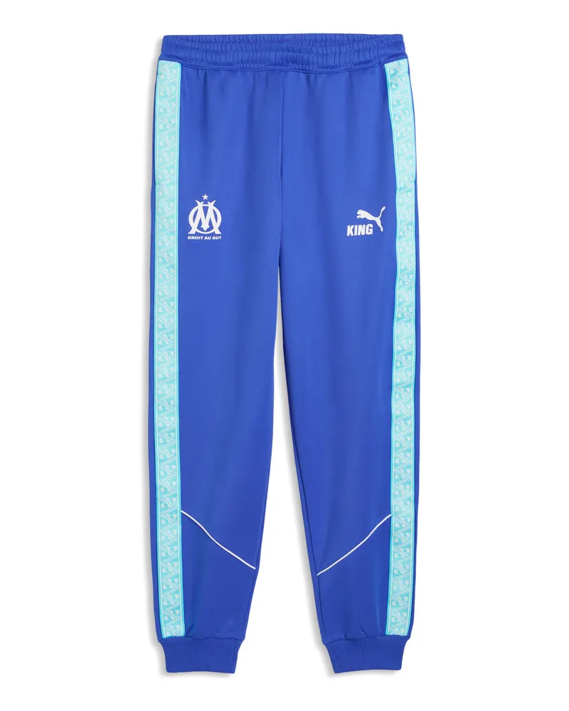 Puma Pantaloni Olympique de Marseille KING Anthem da uomo, Accessori, Blu Blue