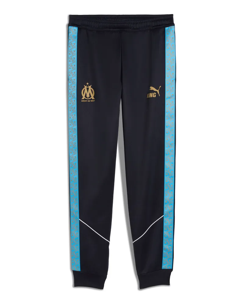 Puma Pantaloni Olympique de Marseille KING Anthem da uomo, Accessori, Blu Blue