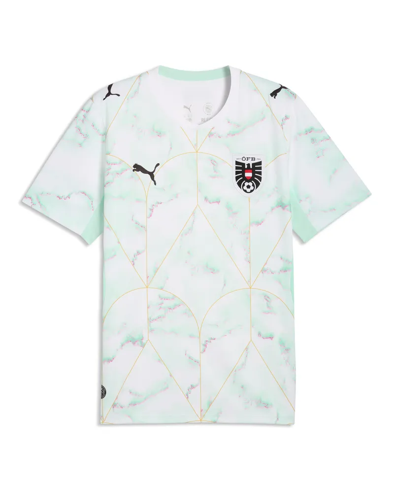 Puma Maglia Away Austria 2026 da uomo, Accessori, Bianco White