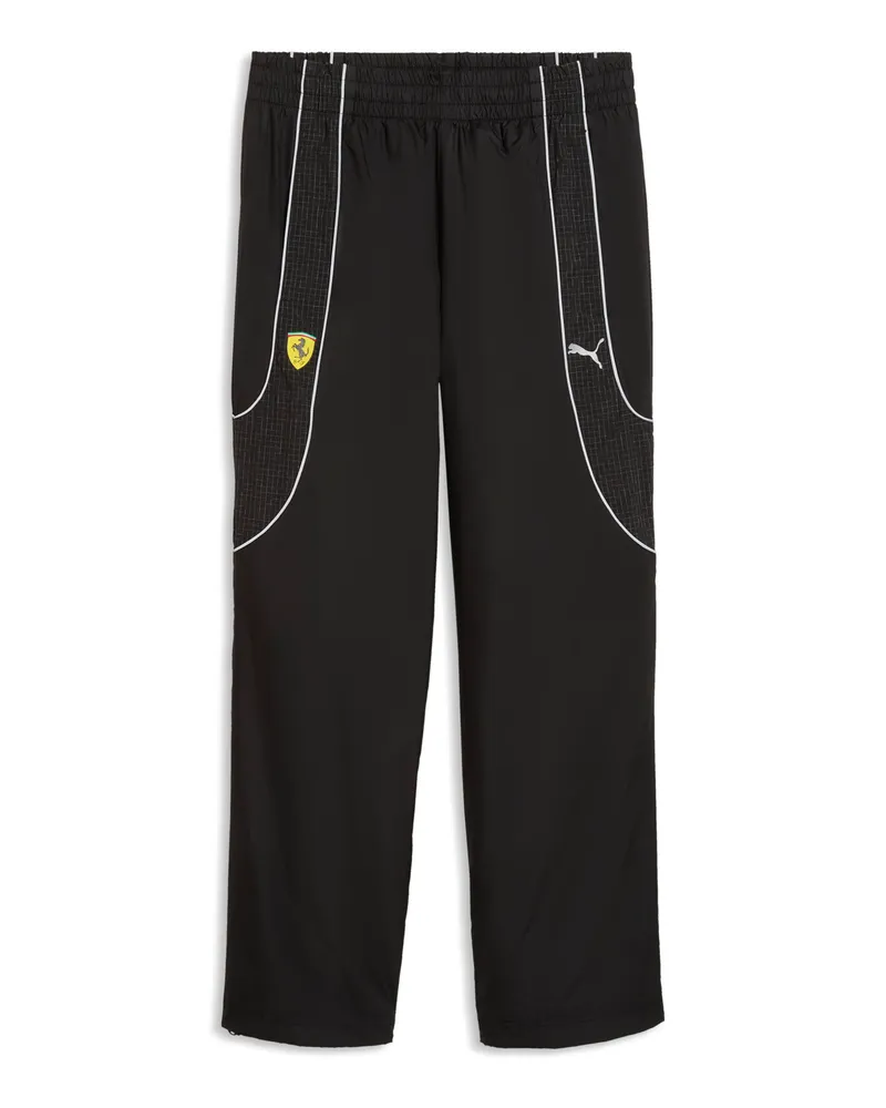 Puma Pantaloni Scuderia Ferrari TECH-X da uomo, Accessori, Nero Black