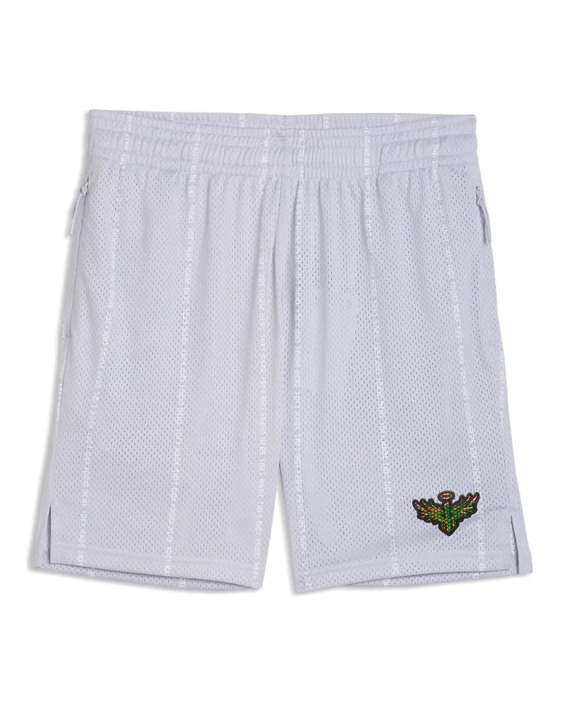 Puma Shorts da basket Melo Alwayz On 1 da 7” da uomo, Accessori, Grigio Gray