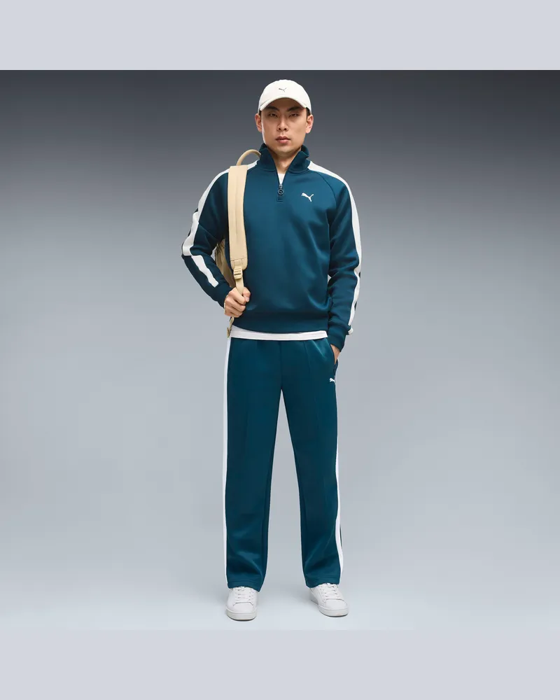 Puma Pantaloni da corsa T7 ALWAYS ON vestibilità comoda da uomo, Abbigliamento, Blu Blue
