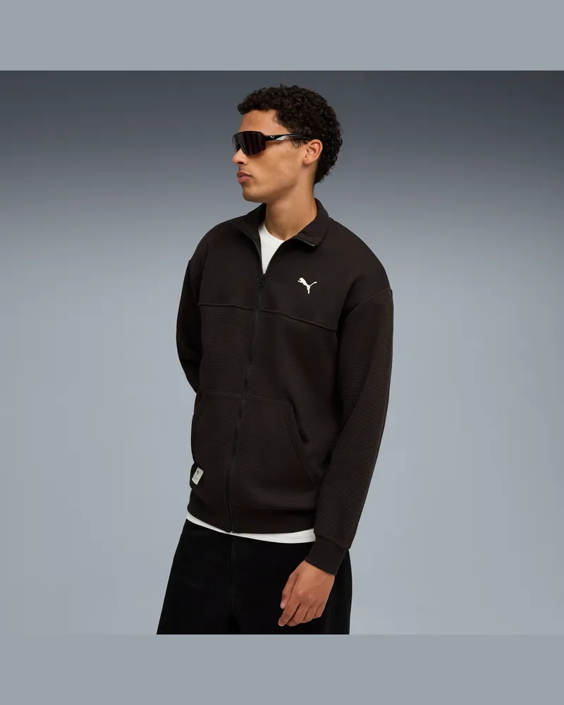 Puma Giacca sportiva  Class da uomo, Abbigliamento, Nero Black
