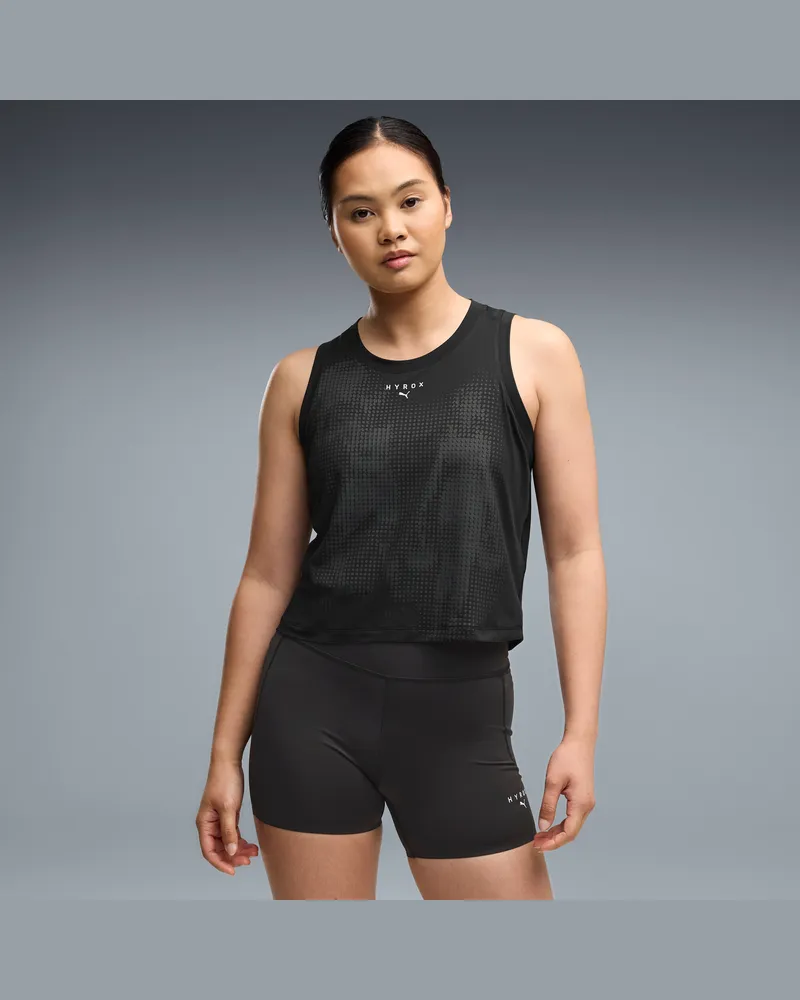 Puma Canotta  x HYROX CLOUDSPUN ThermoAdapt da donna, Abbigliamento, Nero Black