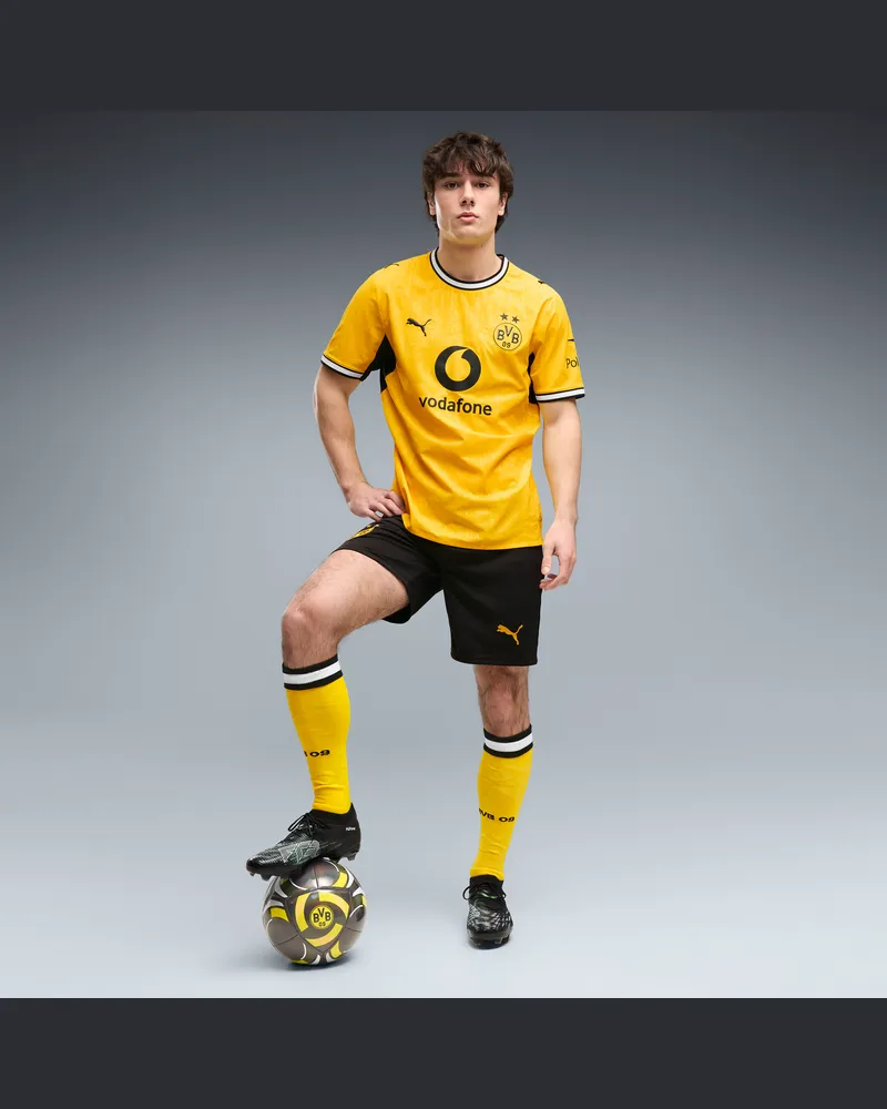 Puma Shorts Borussia Dortmund 26/27 da uomo, Abbigliamento, Nero Black
