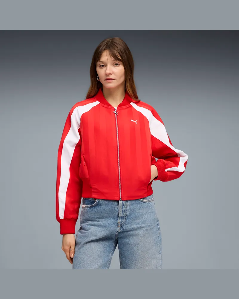 Puma Giacca oversize FUTURE..ARCHIVE da donna, Abbigliamento, Rosso Red