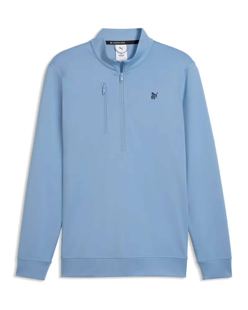 Puma Giacca da golf con zip  x REIGNING CHAMP da uomo, Accessori, Blu Blue