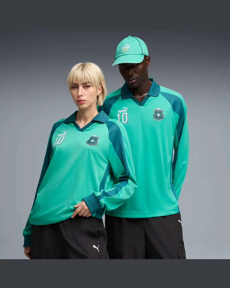 Puma Maglia FUTURE..ARCHIVE T7 unisex, Abbigliamento, Verde Green