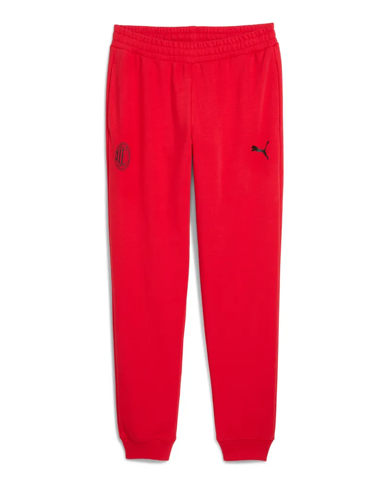 Puma Pantaloni AC Milan FtblEssentials da uomo, Accessori, Rosso Red