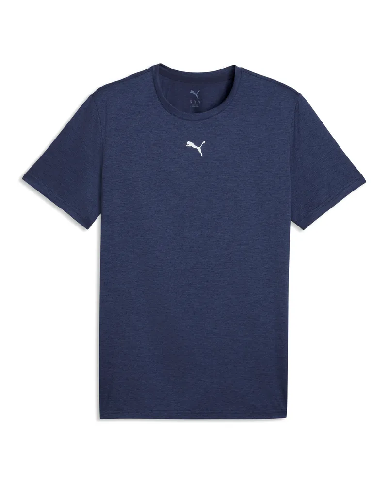 Puma T-shirt TAD ESSENTIALS Heather Cat da uomo, Abbigliamento, Blu Blue