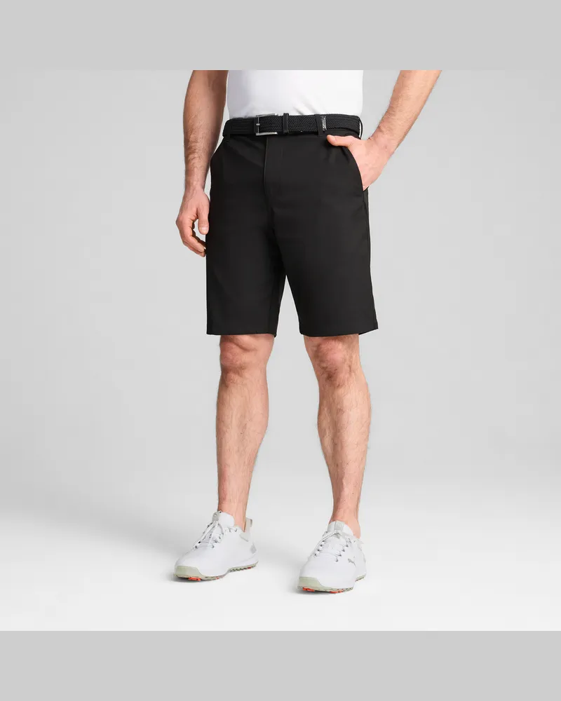 Puma Shorts da golf Dealer 10” da uomo, Abbigliamento, Nero Black