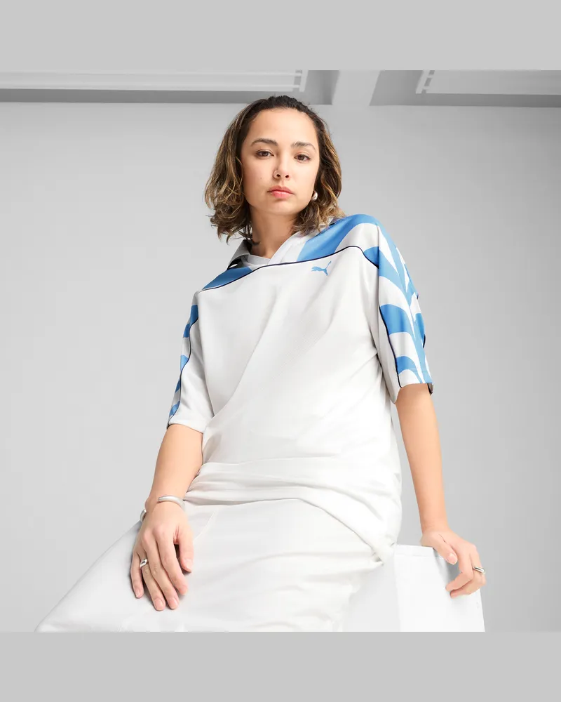 Puma Maglia da calcio FUTURE..ARCHIVE vestibilità comoda unisex, Abbigliamento, Bianco White