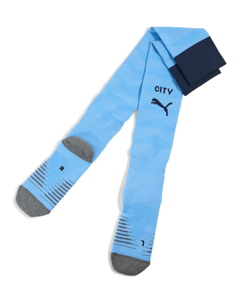 Puma Calzettoni Manchester City 25/26 da uomo, Abbigliamento, Blu Blue