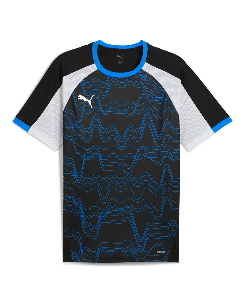 Puma Maglia da calcio grafica IndividualLIGA da uomo, Accessori, Nero Black