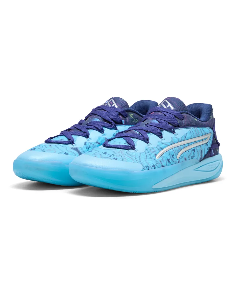 Puma Scarpe da basket Stewie 4 Most Wanted da donna, Accessori, Blu Blue