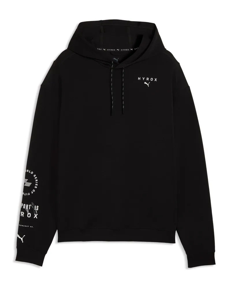 Puma Felpa con cappuccio  x HYROX CLOUDSPUN da uomo, Accessori, Nero Black