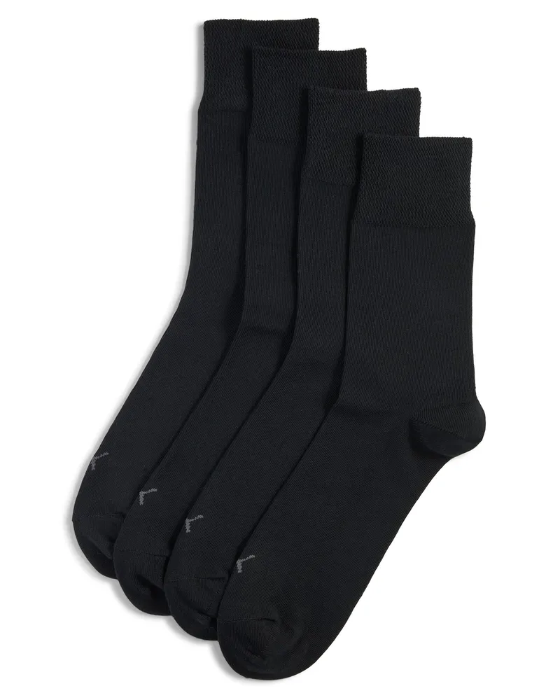 Puma Calze Classic da uomo (confezione doppia), Abbigliamento, Nero Black