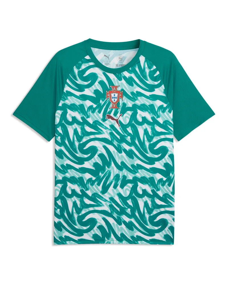 Puma Maglia da riscaldamento Portogallo da uomo, Accessori, Verde Green