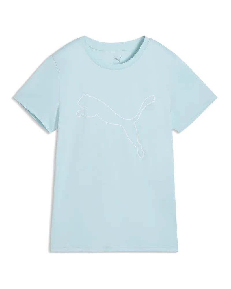 Puma T-shirt con logo TAD ESSENTIALS da donna, Abbigliamento, Blu Blue