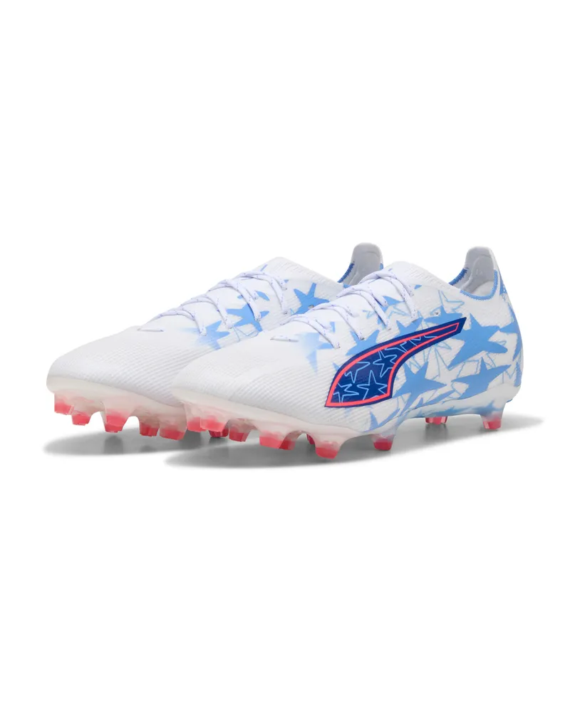 Puma Scarpe da calcio ULTRA 6 MATCH KIDSUPER x CHRISTIAN PULISIC FG/AG unisex, Accessori, Bianco White