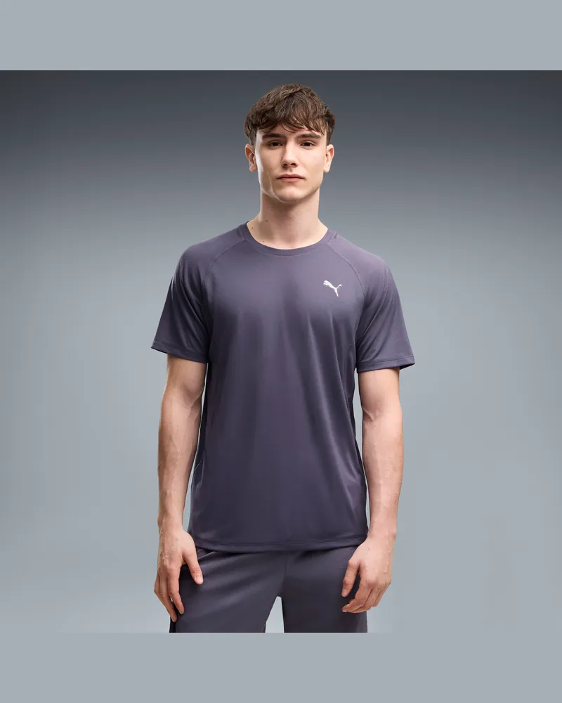 Puma T-shirt da running VELOCITY da uomo, Abbigliamento, Grigio Gray