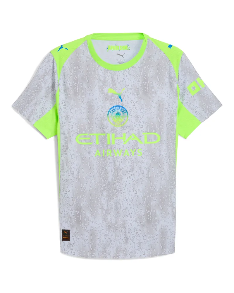 Puma Maglia gara Third Manchester City Authentic 25/26 da uomo, Accessori, Blu Blue