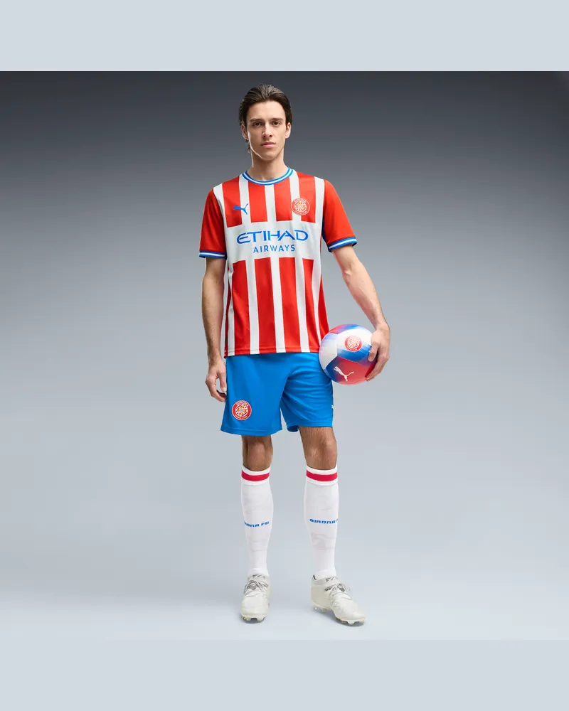 Puma Girona F.C. Shorts 26/27 da uomo, Abbigliamento, Blu Blue