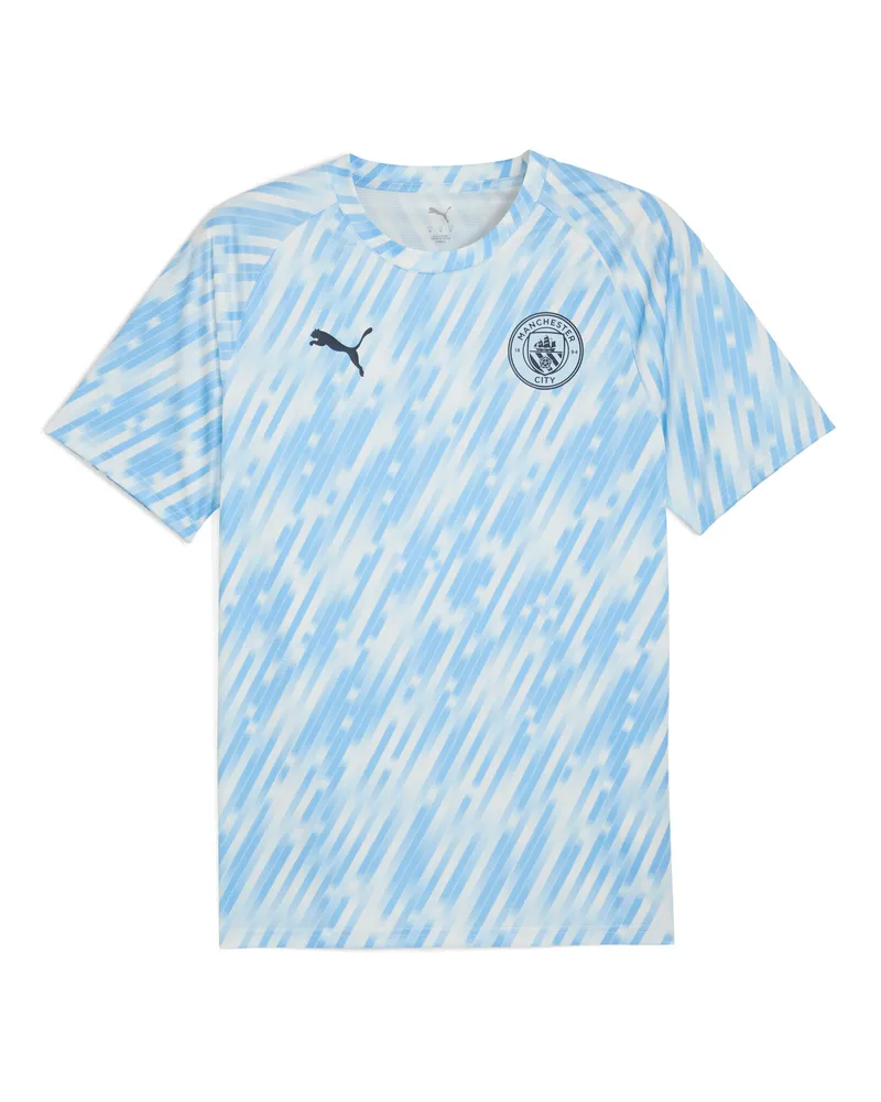 Puma Maglia pre-partita Manchester City da uomo, Accessori, Blu Blue