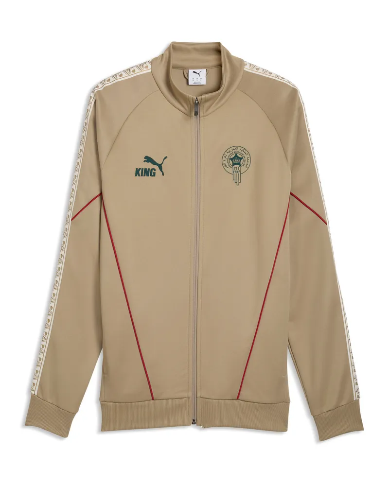 Puma Giacca sportiva Marocco KING Anthem da uomo, Accessori, Beige Beige
