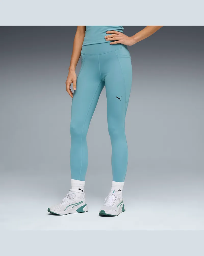 Puma Calzamaglia TAD ESSENTIALS da 7/8 da donna, Abbigliamento, Blu Blue