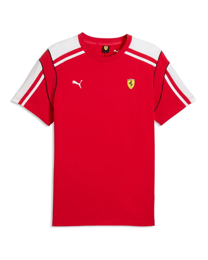 Puma T-shirt Scuderia Ferrari MT7 da uomo, Accessori, Rosso Red