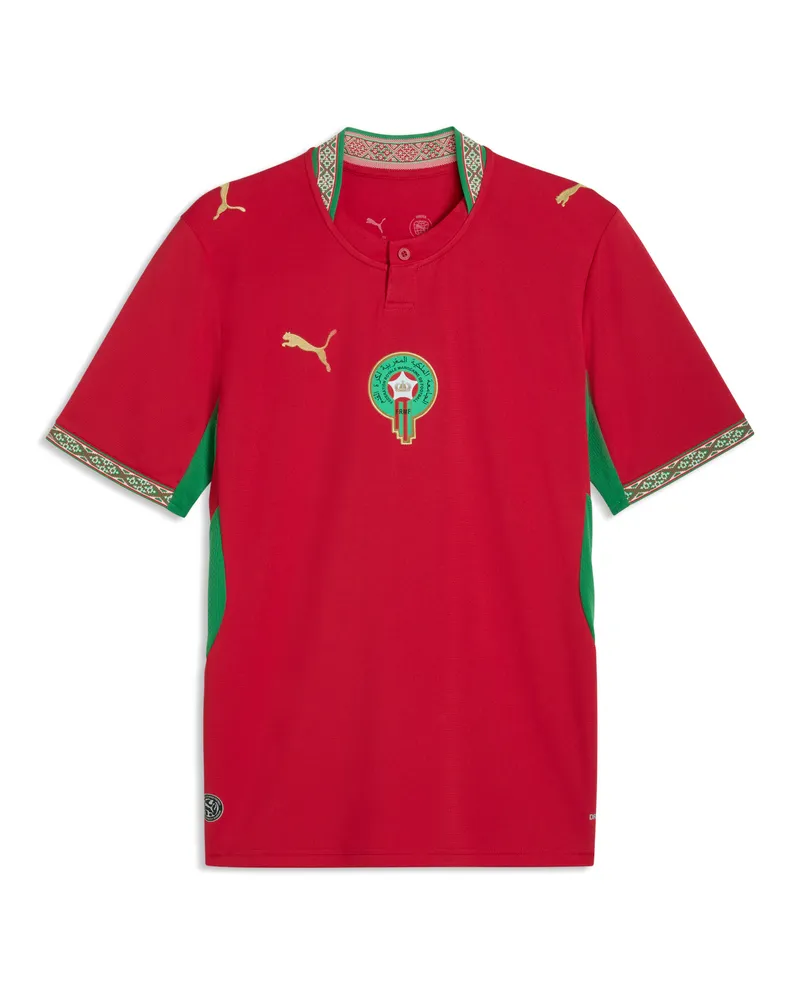 Puma Maglia Home Marocco 2026 da uomo, Accessori, Rosso Red