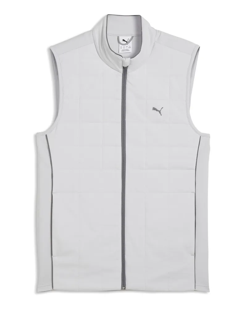 Puma Gilet da golf in pile CLOUDSPUN da uomo, Accessori, Grigio Gray