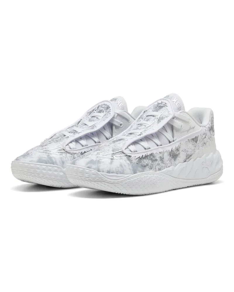 Puma Scarpe da basket MB.05 Lo Team unisex, Accessori, Bianco White